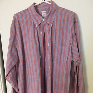 Brooks Brothers Button Down XL wrinkle release